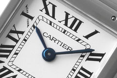 PANTHERE DE CARTIE 22MM QUARTZ STEEL WHITE DIAL