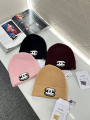 Cashmere knitted hat