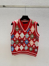 Louis Vuitton / 26 New Double C Stripe Hooded Knit Vest
