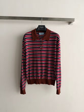 Prada/26 Early Autumn latest collared knit Polo shirt.