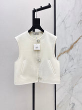 Hermès / 26 Fall-Winter Latest Double-Sided Wool Vest