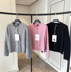 Lock Round neck cardigan