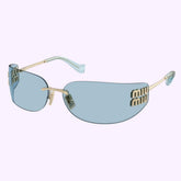 Light blue sunglasses