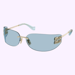 Light blue sunglasses