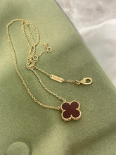 Red agate necklace