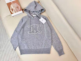 Hooded wool sweater