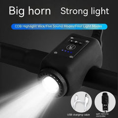 Zolqeva™ Bike Electronic Horn with Large Range Floodlight