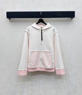 Louis Vuitton /26New Season Hooded Jacquard Jacket & Trousers Set