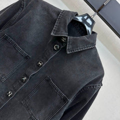 Chanel / 26 New Denim Shirt Jacket