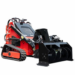 MMS Snow Blower Attachment for MMS Skid Steer Loader