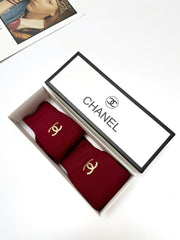 CHANEL 26S CREW SOCKS 397279 (1 BOX)
