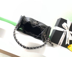 CHANEL 25S HOBO BAG 22 IN BLACK CAVIAR LEATHER STYLE 1