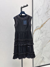Louis Vuitton/26SS NEW Sleeveless Long Dress with Ruffled Hem