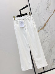 🔥Highest Quality🔥26FW New "Coco Girl" Straight-Leg Jeans 🩶