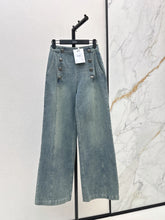 26FW New Double-Breasted Straight-Leg Jeans 🩵