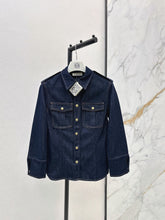 26FW New Slim-Fit Lapel Denim Shirt Jacket 🖤
