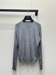 Color-blocked Embroidered Logo Sweater