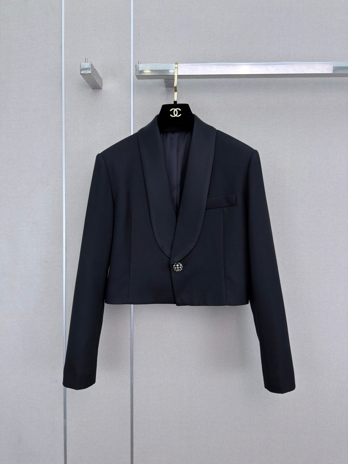 Chanel/Acetate Lapel Blazer