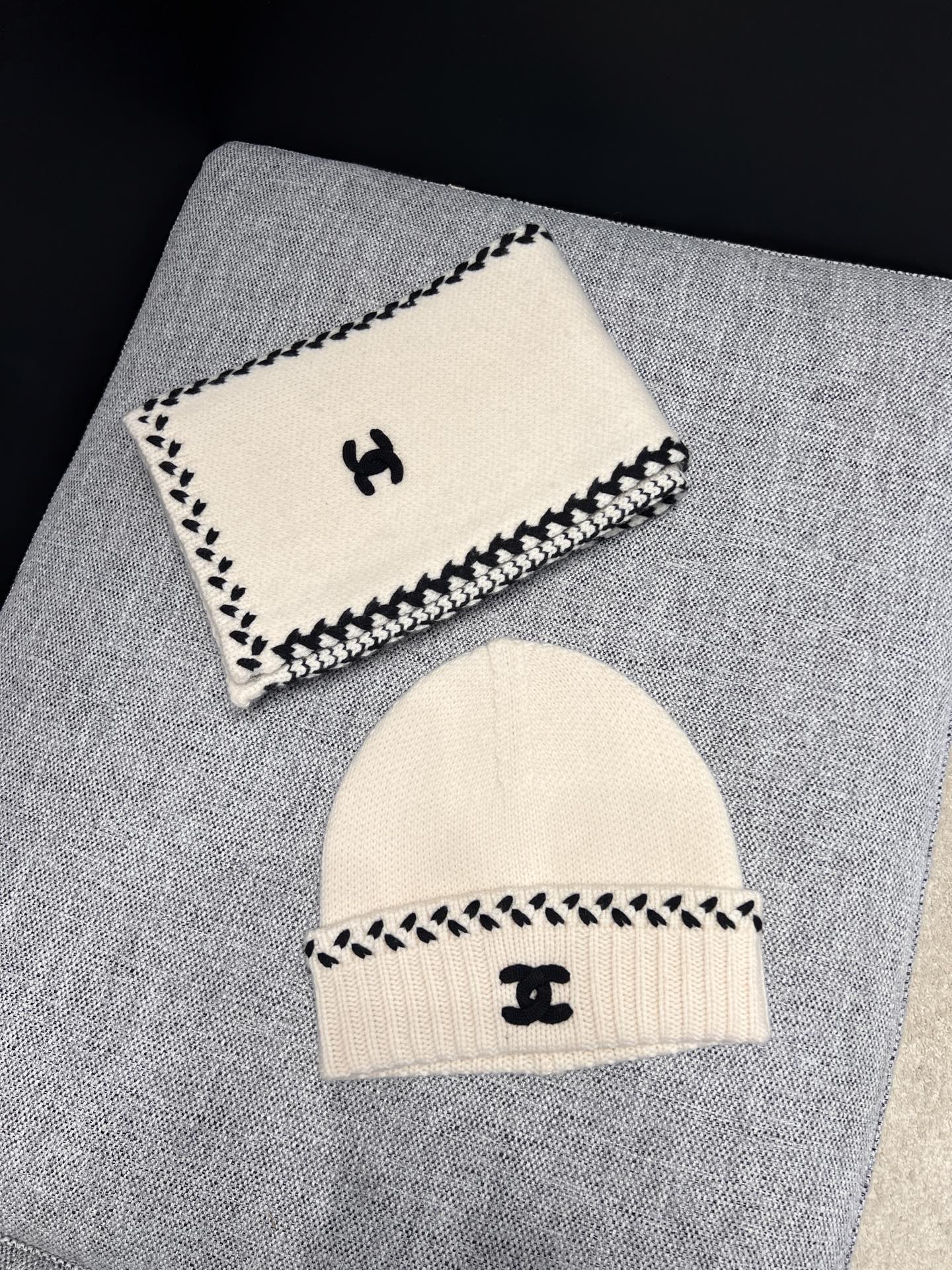 Chanel/26FW Scarf Set
