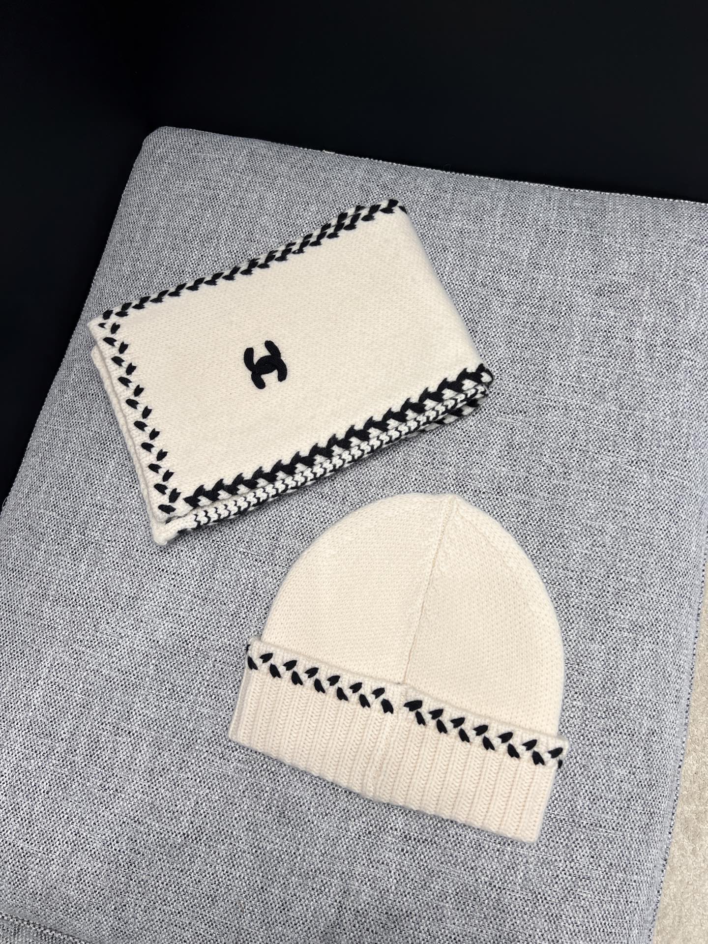 Chanel/26FW Scarf Set