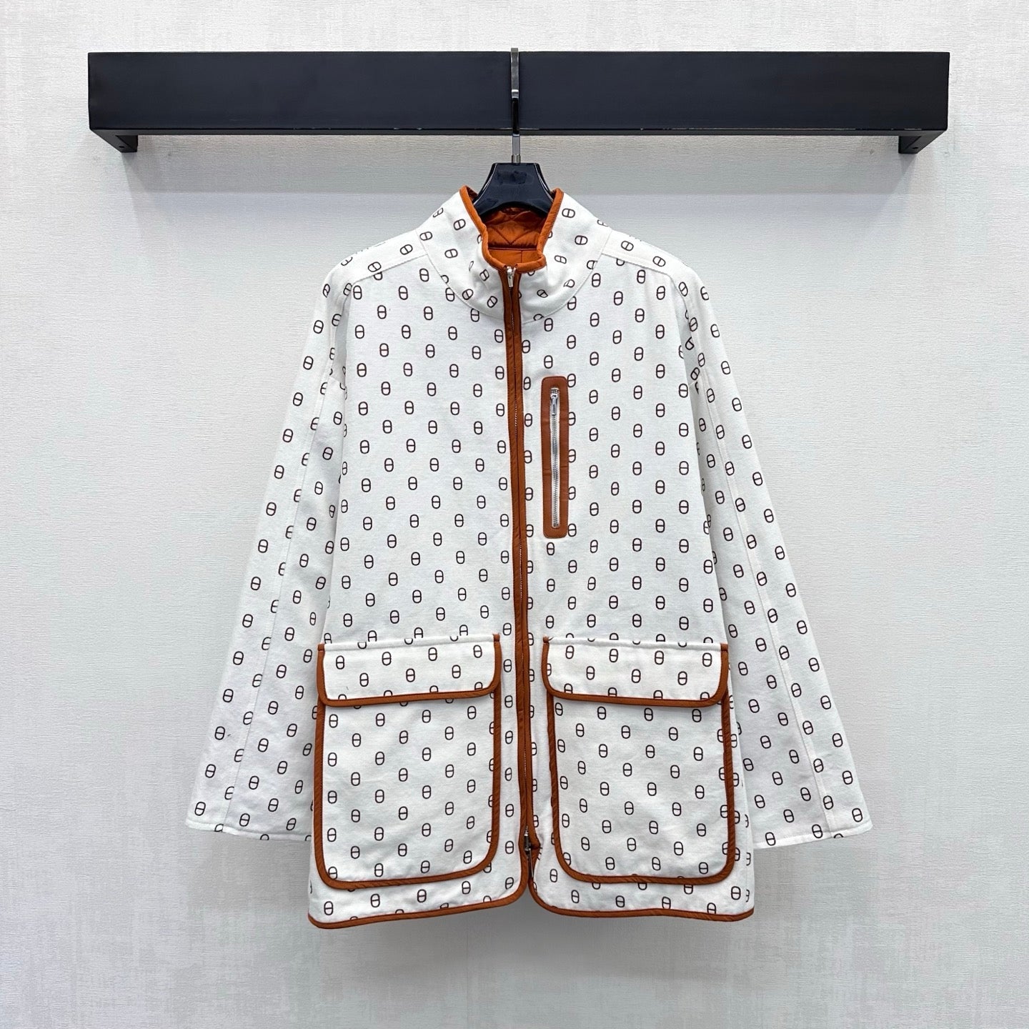 Hermès / 26 New Double-Sided Quilted Cotton Jacket