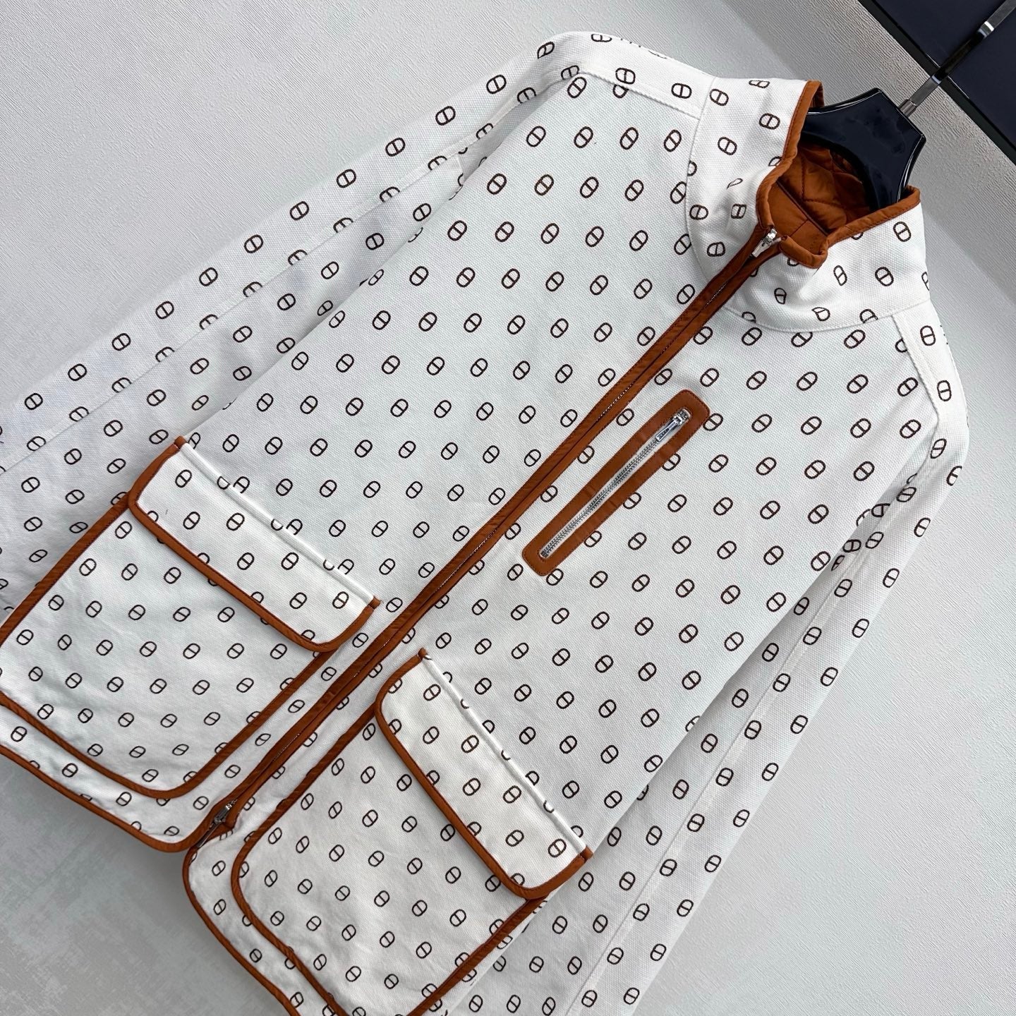 Hermès / 26 New Double-Sided Quilted Cotton Jacket