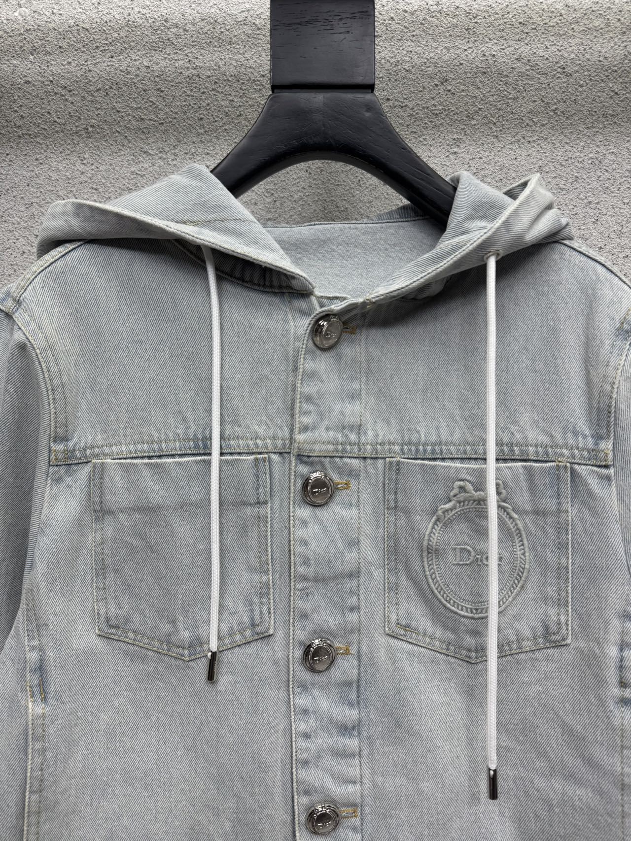 Dior/26SS Denim Hooded Jacket