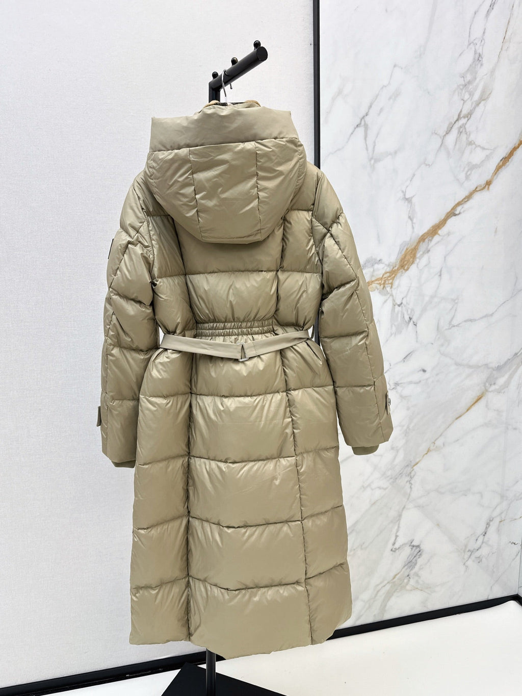 26 Fall/Winter New Long Hooded Down Jacket