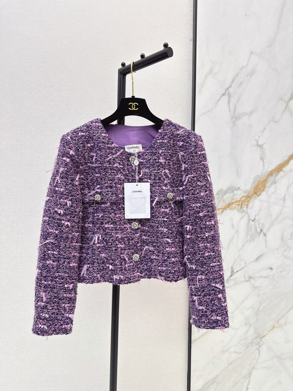26 Fall/Winter Latest Four-Pocket Decorative Crew Neck Knit Cardigan