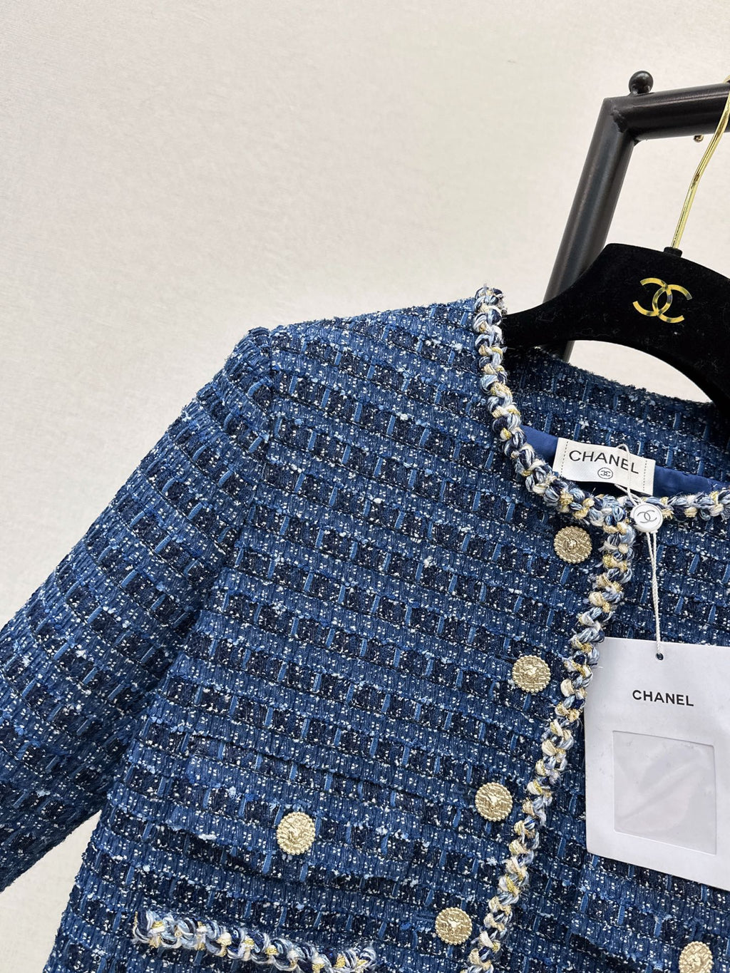 26 Fall/Winter Latest Little Chanel-Style Woven Tweed Coat