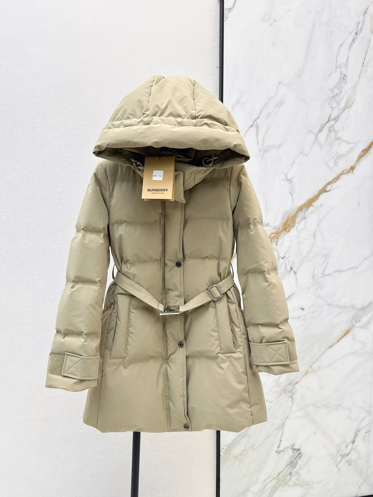 2026 Fall/Winter Latest Hooded Mid-Length Down Jacket