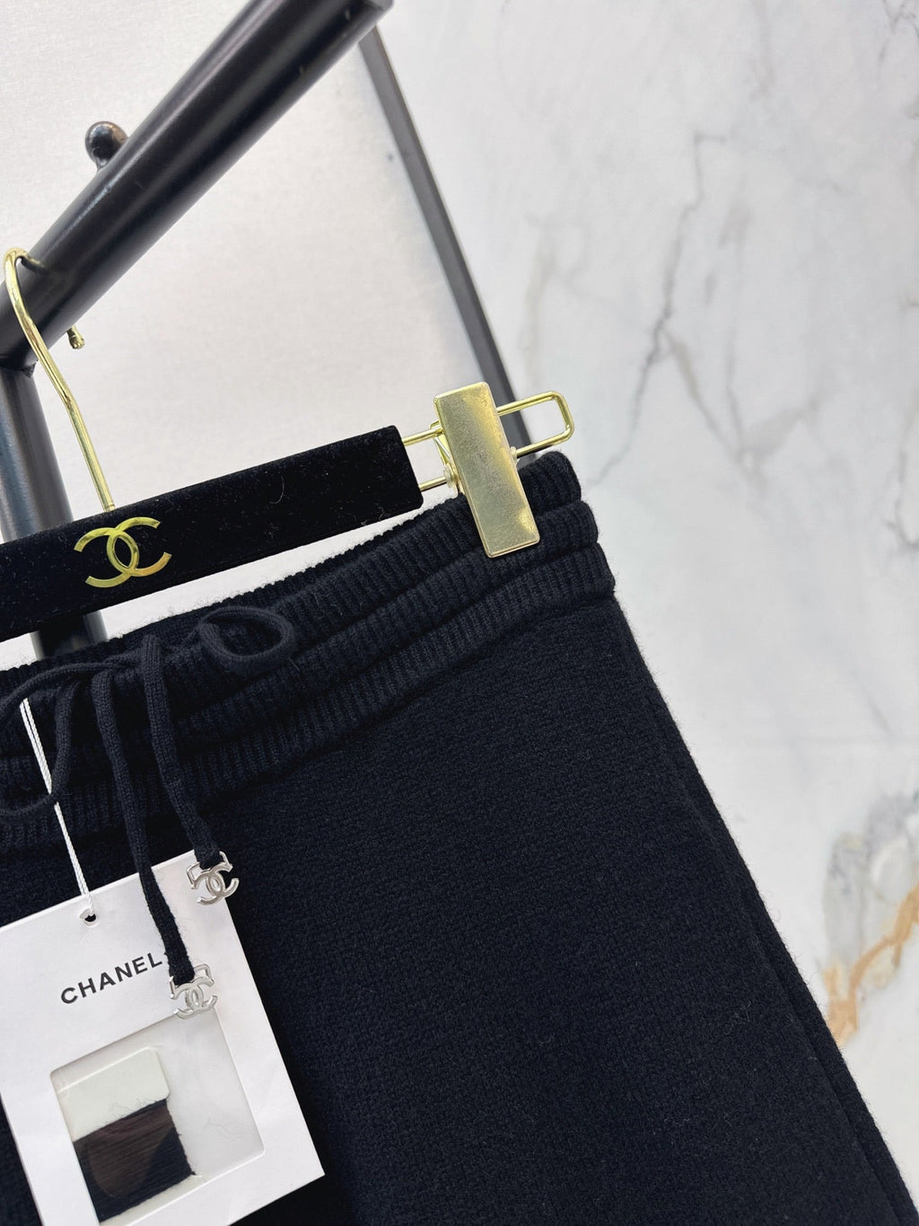 26 Fall/Winter Latest Elastic Waist Cashmere Straight-Leg Pants