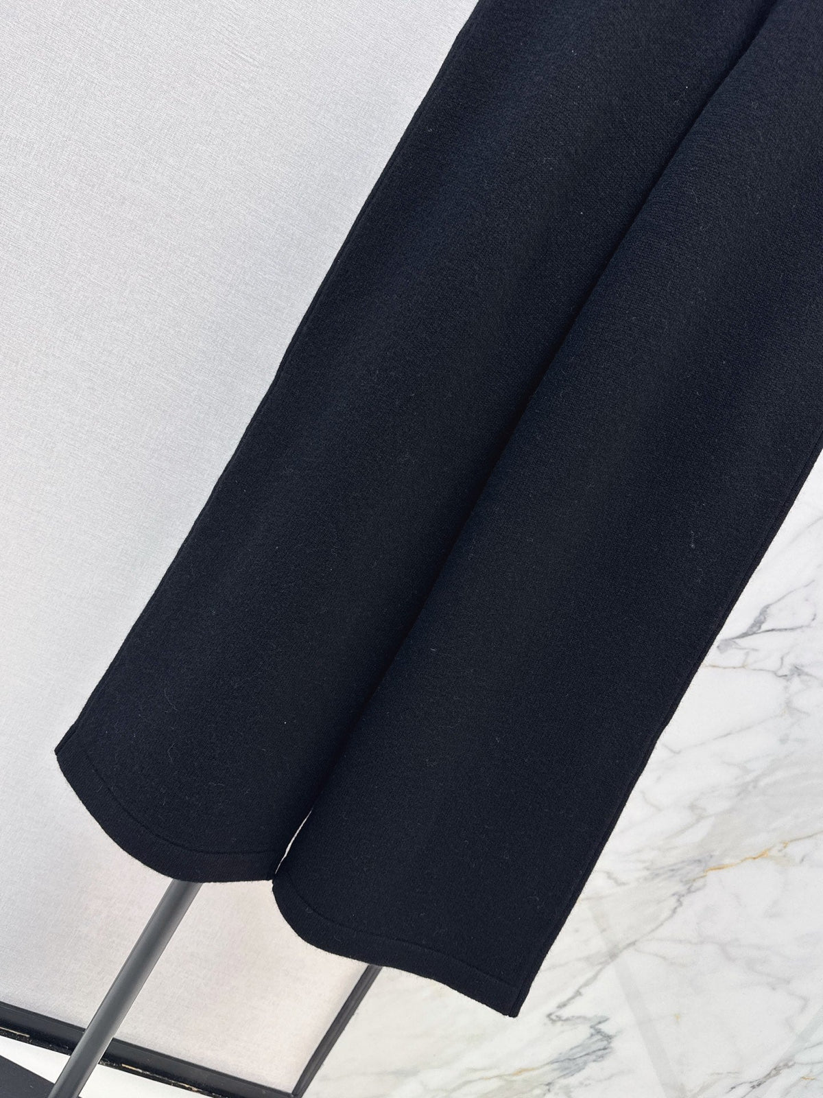 26 Fall/Winter Latest Elastic Waist Cashmere Straight-Leg Pants