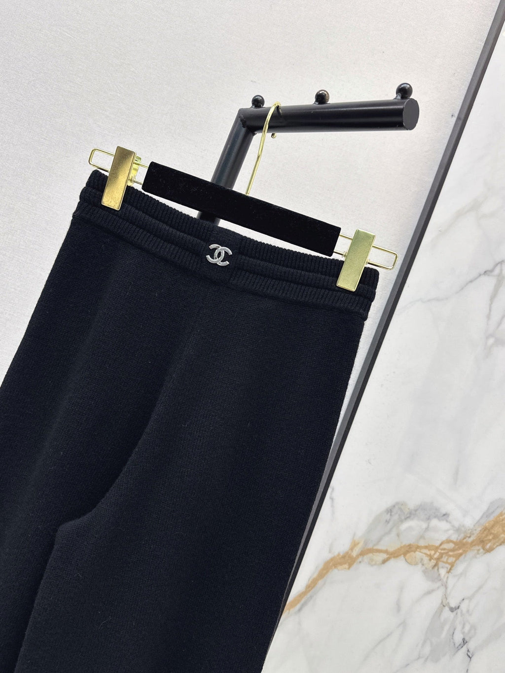 26 Fall/Winter Latest Elastic Waist Cashmere Straight-Leg Pants