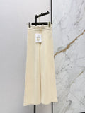 26 Fall/Winter Latest Elastic Waist Cashmere Straight-Leg Pants