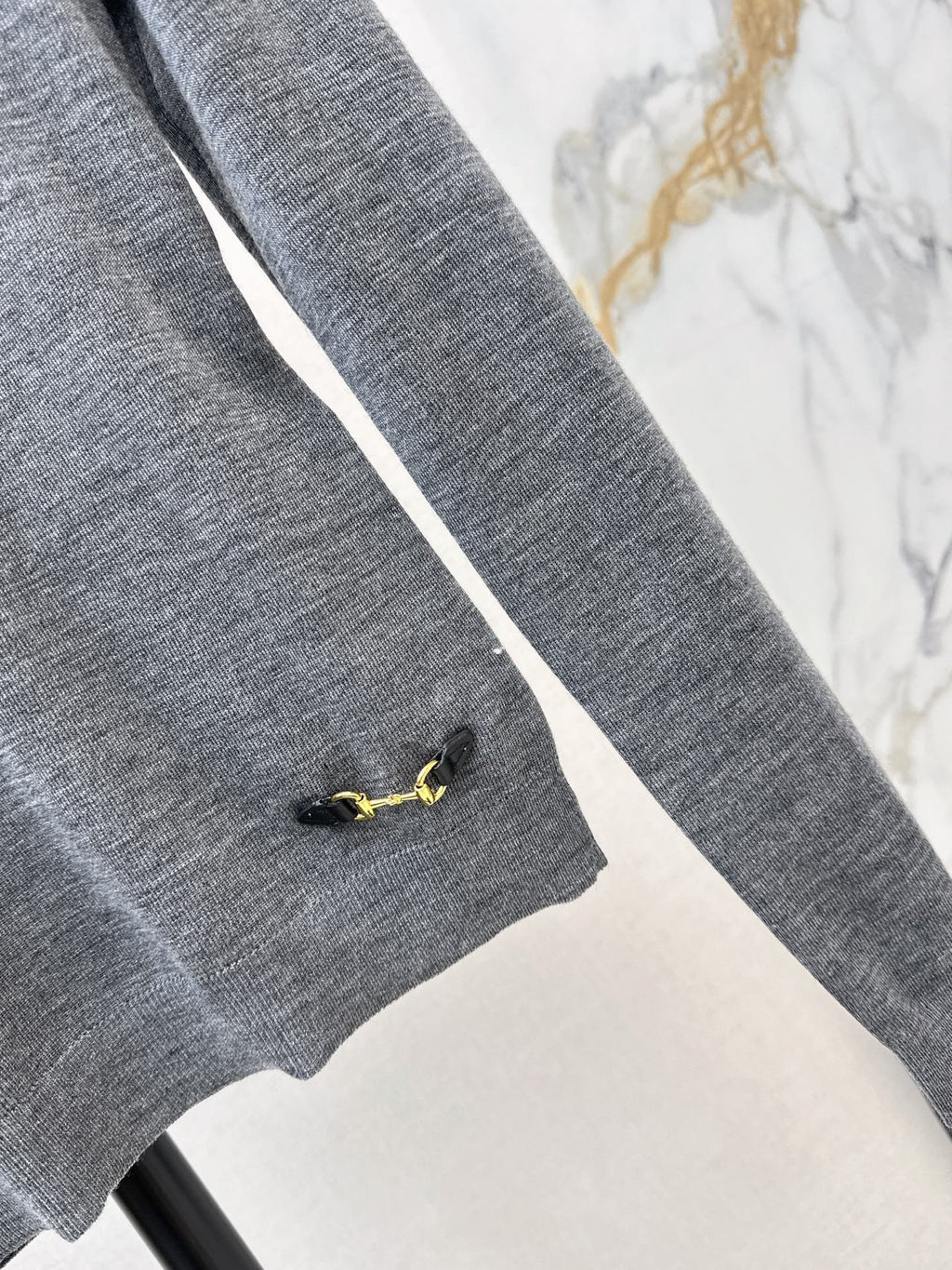 26 Fall/Winter Latest Semi-Turtleneck Horsebit Knit Top