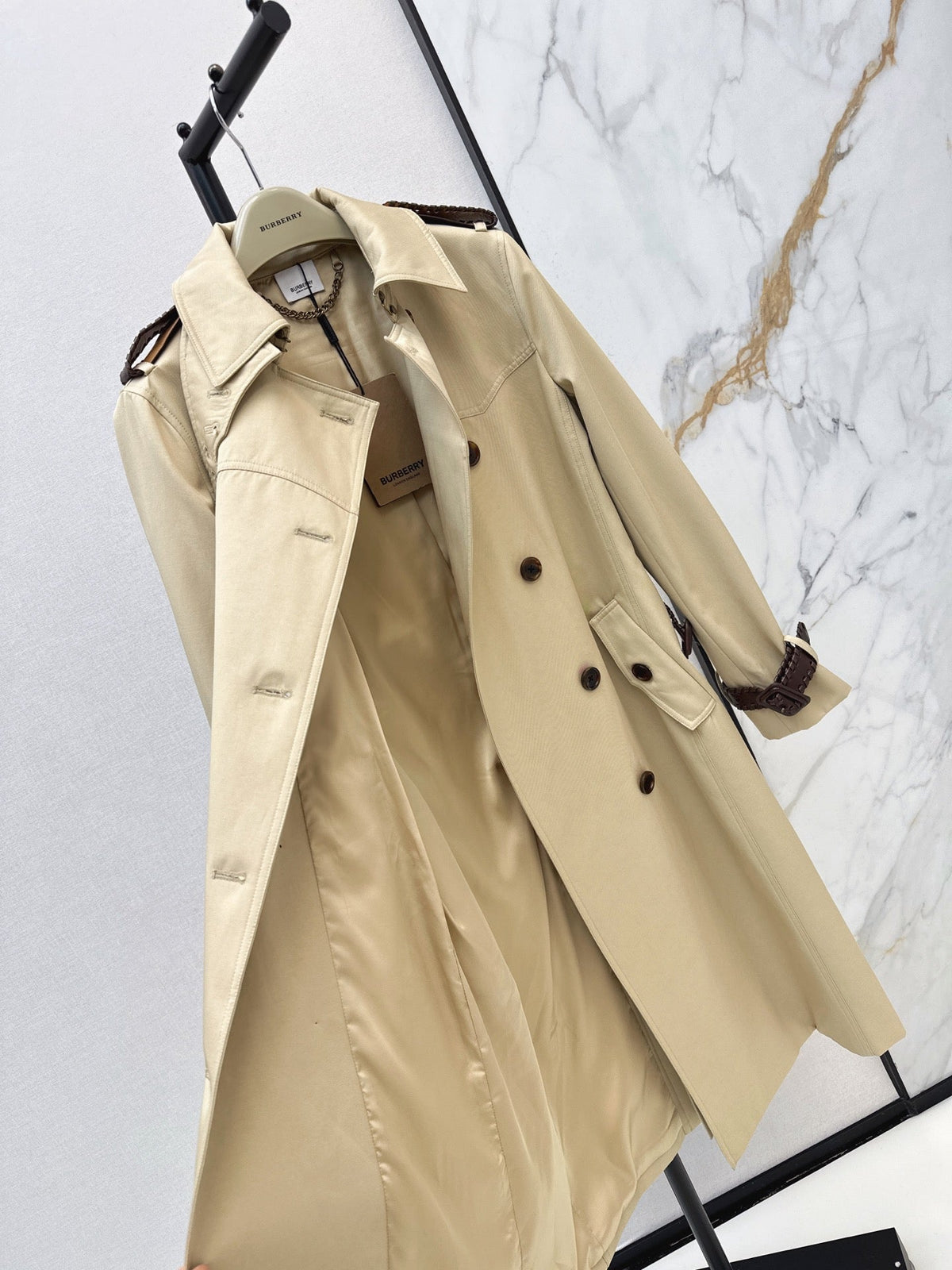26 Autumn/Winter Latest Classic Double-Breasted Long Trench Coat