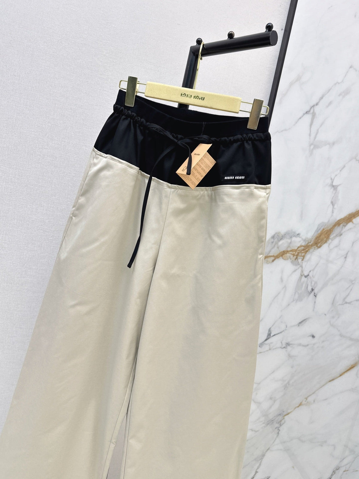 26 Fall/Winter Latest Patchwork Straight Wide-Leg Pants
