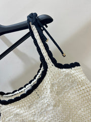 Hollow Lace-Up Vest