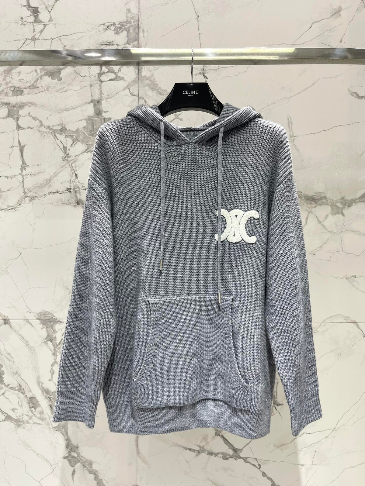 Hooded Knit Sweater