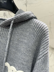 Hooded Knit Sweater