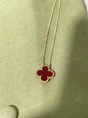 Red agate necklace