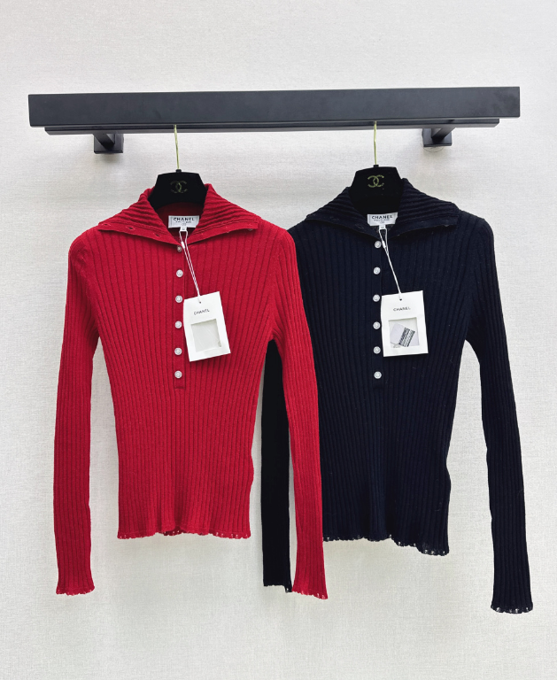 26 Fall/Winter Latest Knit Polo Long-Sleeve Base Shirt