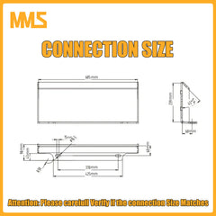 MMS Mini Skid Steer Loader Hydraulic Auger with 3 bits in 6'', 8'', 12''