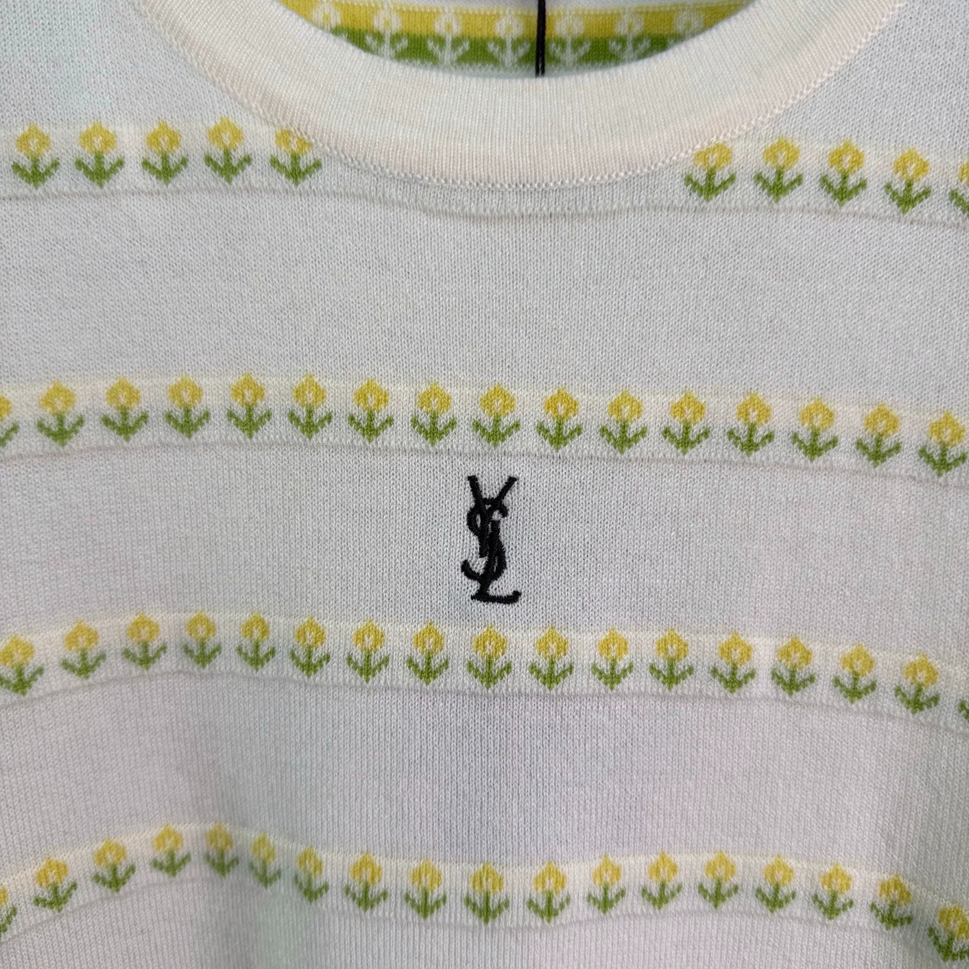 Yves Saint Laurent/26SS New Knit Short Sleeve