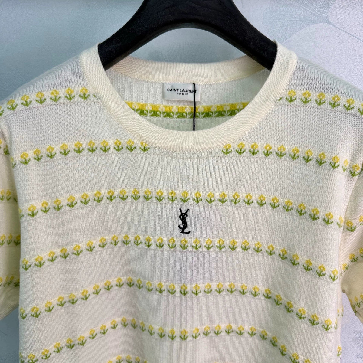 Yves Saint Laurent/26SS New Knit Short Sleeve