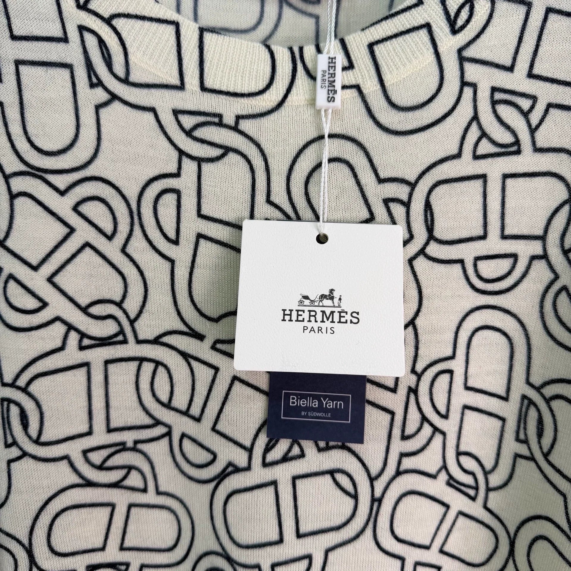 Hermès/26 Early Autumn New Knit Long Sleeve