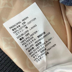 Louis Vuitton / 26 New Laser Denim Jacket Down Coat