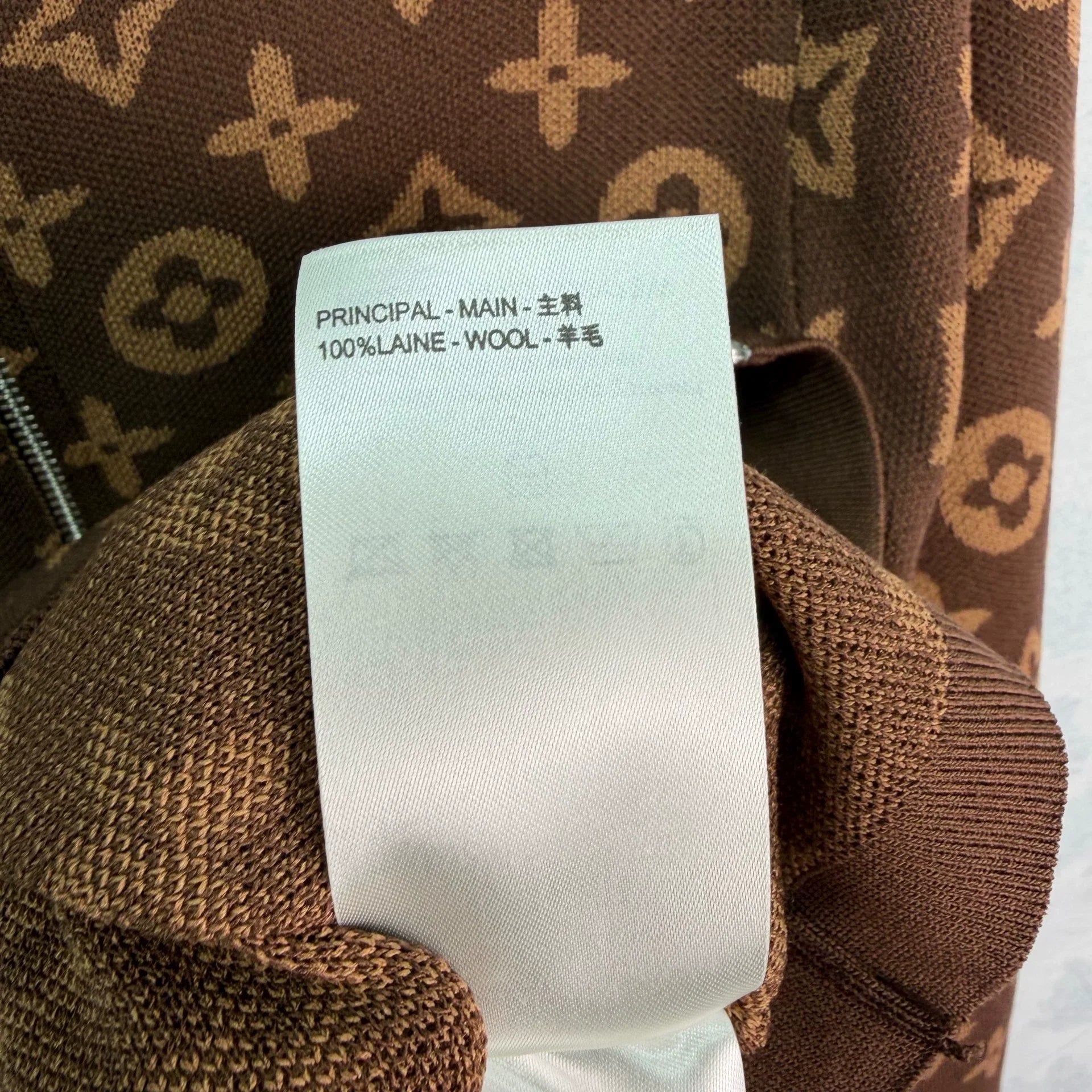 Louis Vuitton / Classic Monogram Short Jacket