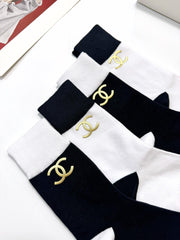 CHANEL 26S CREW SOCKS 408726 (1 BOX)